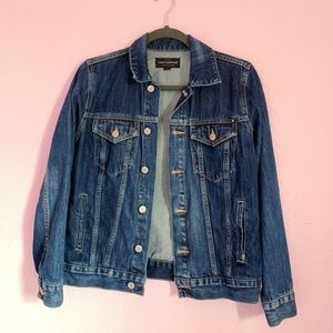 Lucky Brand Tomboy Trucker Denim Jacket (Small)